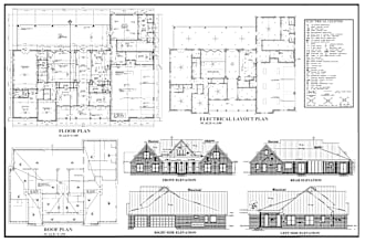 architect, draftsman for house permit drawings, floor plan, blueprint in autocad