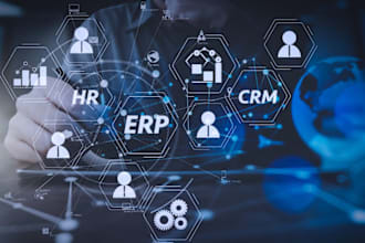 build web app, crm system software product, ai saas app, baas, lms, hrms, erp