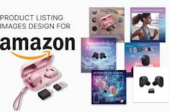 design amazon listing images, product infographics pictures
