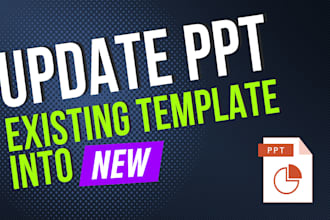 do presentation maker work and change the template into new syle
