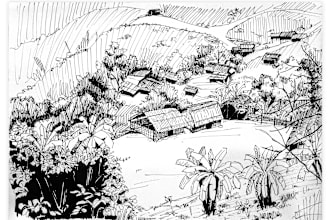 make pen and ink illustrations