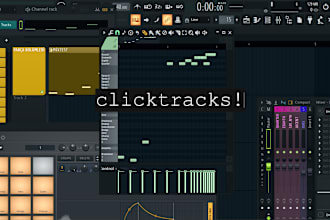 produce click and backing tracks for you