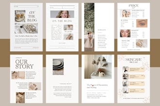 design lead magnet, ebook, workbook and canva template