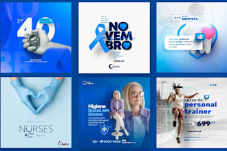 design facebook instagram ad post for medical, health, fitness