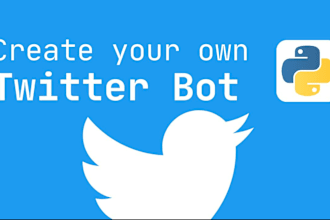 develop tiktok bot, instagram bot, youtube bot, twitter bot, telegram bot