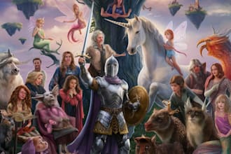 draw any fantasy art
