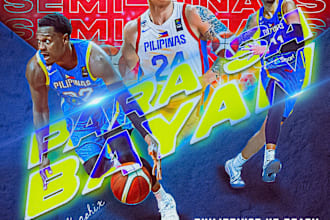 design sports flyers, graphics, social media posts and ads