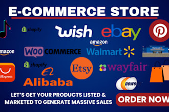 list, optimize, and market your products on walmart, ebay, amazon, and shopify