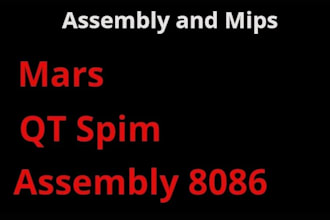 write program in mips and x86 assembly language