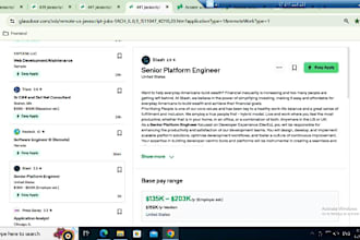 search and apply on behalf of you for job