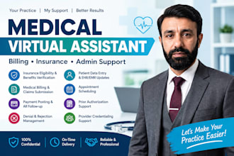do insurance verification and patient scheduling, medical VA