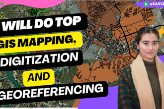 do top gis mapping, digitization, and georeferencing services