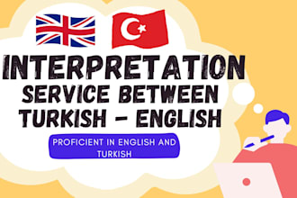 interpret between english and turkish