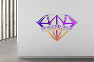 create elegant logo for luxury fashion signature jewelry