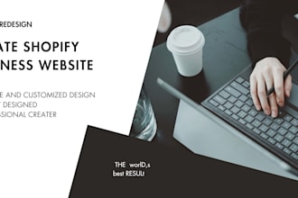 create a shopify dropshipping store and an ecommerce website
