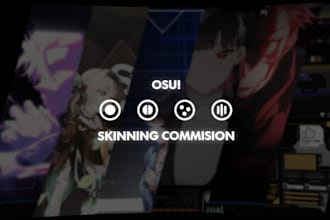 create a custom osu skin that matches your style