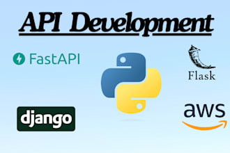 develop apis and web apps in python fastapi and flask