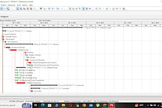 prepare you a construction project managment schedule in primavera p6