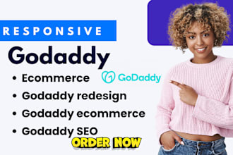 godaddy ecommerce design godaddy website redesign godaddy webshop payment setup