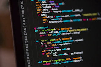 develop a python script