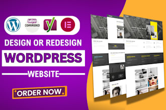 build hostinger website design with wordpress elementor