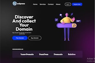 design a unique website using figma