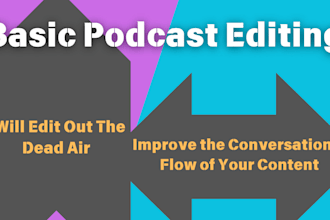 edit out the dead air in your podcast audio