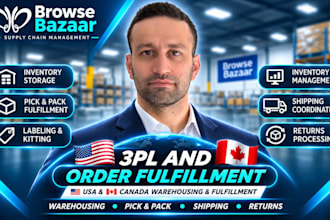 provide USA 3pl warehousing and ecommerce order fulfillment