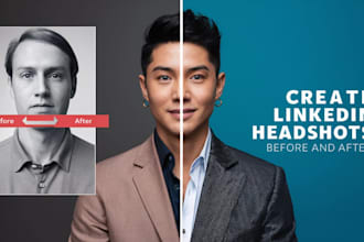create ai headshot for linkedin