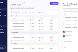 design modern website UI UX in figma