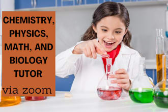 be your online kids math, chemistry, biology and physics tutor
