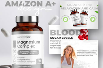design professional amazon ebc aplus and infographic