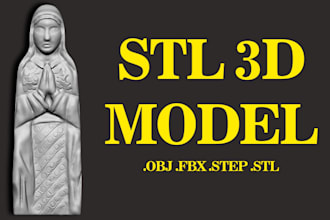 model 3d sculpture for easy 3d printing, stl, 3d printing