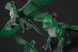 model 3d game assets for you