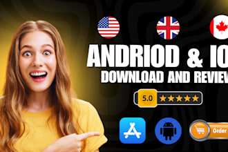 provide mobile app promotion increase downloads reviews