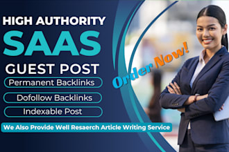 guest post on saas websites with do follow backlnks high da