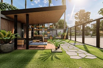 do landscape design, garden design backyard, swimming pool, and terrace design