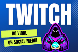 promote your twitch stream and boost your stream higher