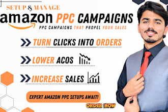 set up and optimize amazon ads campaign and amazon PPC campaigns