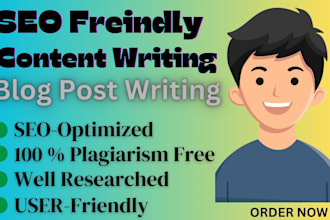 be a sports writer for website content and tech blog writing