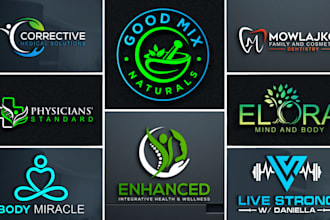 do health wellness medical clinic hospital gym yoga dental logo