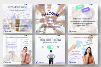 design social media calendar with visual posts and videos