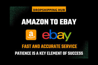 do amazon to ebay dropshipping listing au USA UK