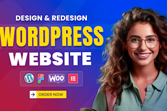 design, redesign, build, copy clone or revamp wordpress website development