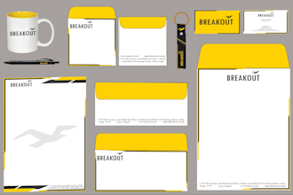 make a stationery design