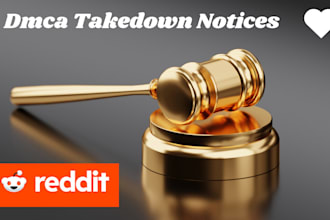 report and takedown,pirated,illegal,leaked,defaming content of reddit under dmca