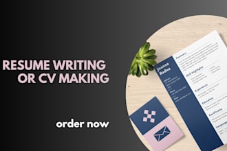 provide professional resume writing service and CV maker