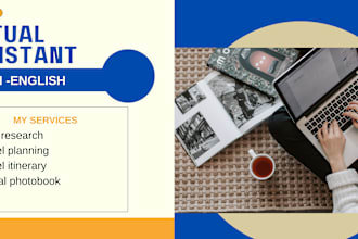 be your virtual assistant in italian and english