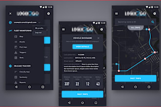 provide complete vehicle tracking and route planning app, gps tracking app