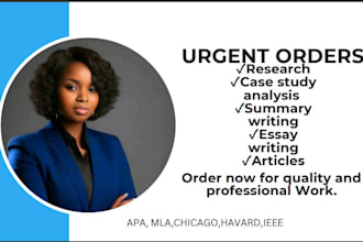 do professional and quality case study analysis research and summary writing